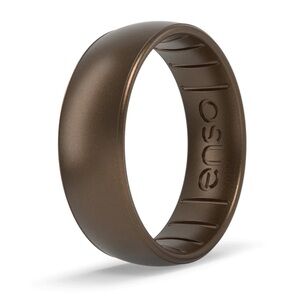 NWT ENSO ELEMENTS CLASSIC METEORITE SILICONE RING